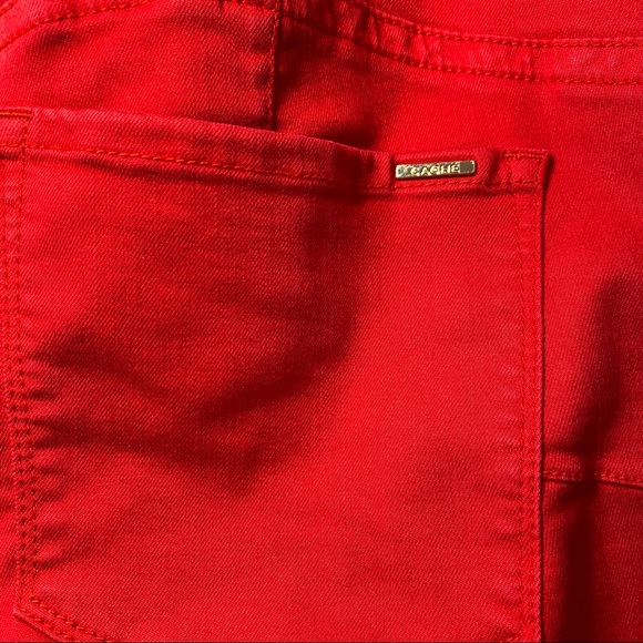 Cache Red Stretch Denim 12 - Picture 3 of 5